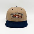 “Tejas Redfish” Khaki, Navy