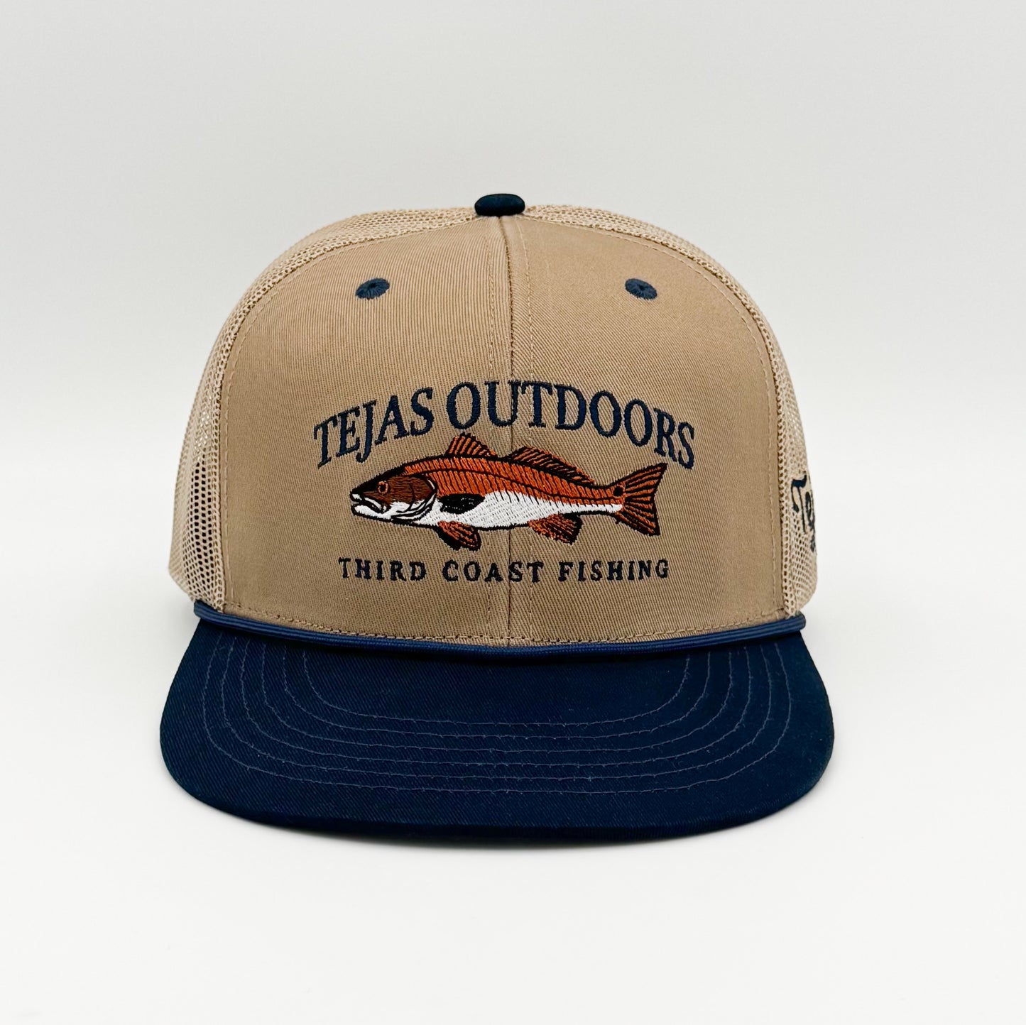 “Tejas Redfish” Khaki, Navy